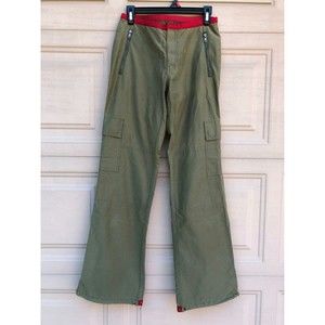 Abercrombie & Fitch Army Green Military Cotton Pants Women's Size 4 A&F History